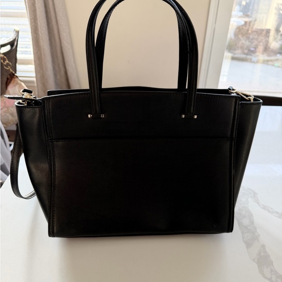 Kate Spade Black Tote with Silver Accents - Picture 2 of 3
